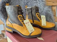 ♥ MUSTANG STIEFELETTE CHELSEA GR.40 GELB OCKER SENF NEU ! Nordrhein-Westfalen - Brilon Vorschau