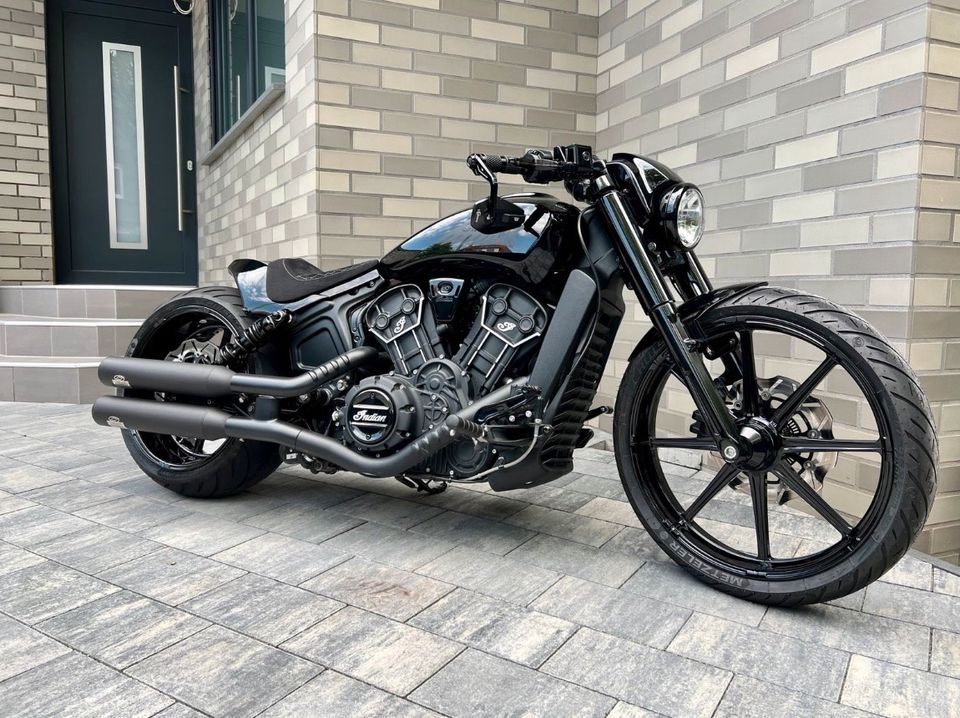 Indian Scout Bobber Custom Custombike in Herten