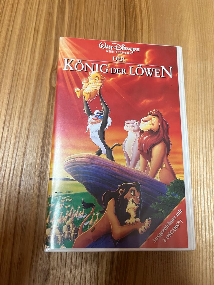 Walt Disney Meisterwerke Der König der Löwen VHS VIDEO Kassette in Aspach