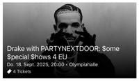 4x Drake Tickets Sitzplätze - München 18.09.2025 Bayern - Kaufbeuren Vorschau