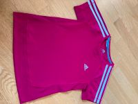 Funktionsshirt Adidas 152 rosa weiße Streifen Laufshirt climat co Nordrhein-Westfalen - Nümbrecht Vorschau