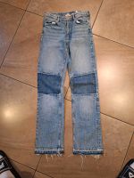 Jeans H&M Gr.164 straight liw waist Niedersachsen - Garrel Vorschau