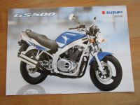 Suzuki GS 500 Motorrad Prospekt Hessen - Hünfelden Vorschau