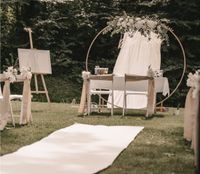 Tisch Trautisch Klapptisch Mieten Weiß Trauung Hochzeit Taufe Nordrhein-Westfalen - Soest Vorschau