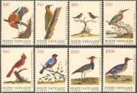 Vatikan 976-983 ** Vögel - Papagei Specht Eisvogel Gimpel Kiebitz Nordrhein-Westfalen - Kamen Vorschau