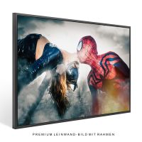 Spider Man Marvel Film , Wandbild Leinwand mit Rahmen , Deko Stuttgart - Stuttgart-Ost Vorschau