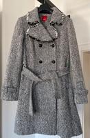 Esprit Mantel Wollmantel Gr.L( eher M) tailliert schwarz/weiß Hessen - Bad Schwalbach Vorschau