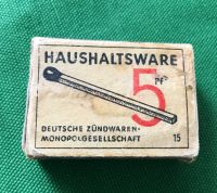 Streichholzschachtel, Zündholzschachtel, alt, Haushaltsware ... Baden-Württemberg - Unlingen Vorschau