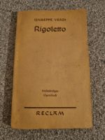 Buch Giuseppe Verdi Rigoletto Opernbuch Reclam Bayern - Memmingen Vorschau