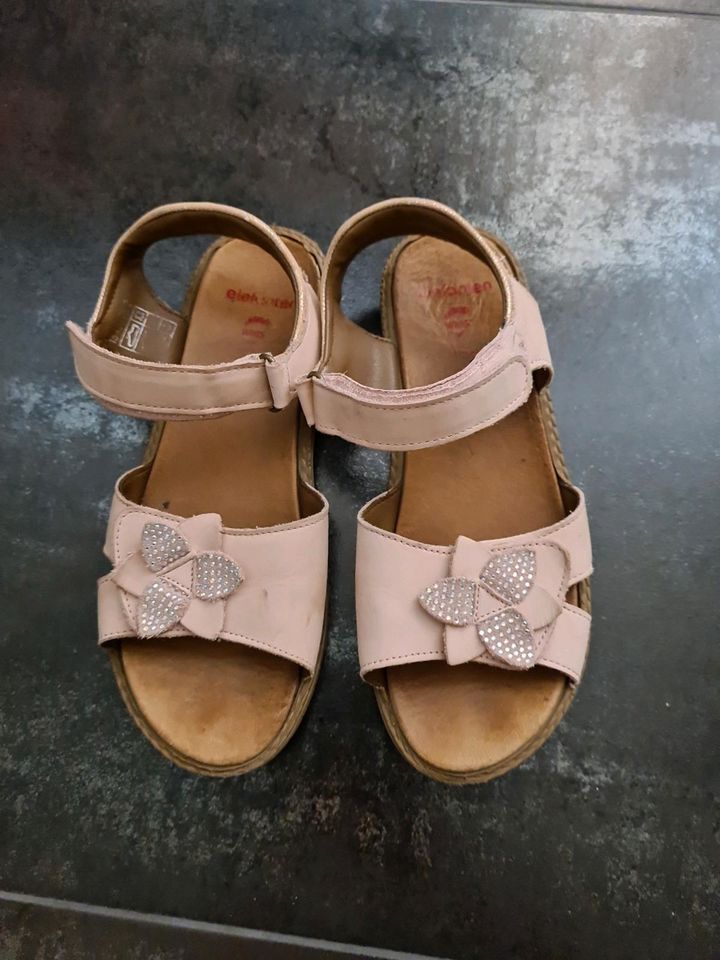 Elefanten sandalen gr 36 Rose Leder in Erfurt