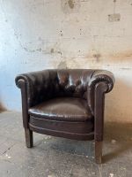 Antiker Ledersessel Clubsessel Art Deco Chesterfield Sessel Loft Nordrhein-Westfalen - Hamm Vorschau