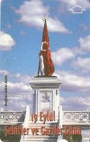 Telefonkarte Türkei 19. September Denkmal Veteran Halbmondflagge Nordrhein-Westfalen - Kamen Vorschau