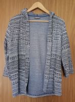 Blau-weiß gestreifte Strickjacke Kapuze 3/4 Arme neu Saarbrücken-Mitte - St Johann Vorschau