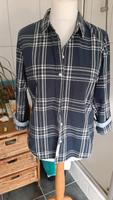 Blau/Weiß karierte Bluse, Gr. XL von H&M Niedersachsen - Fredenbeck Vorschau