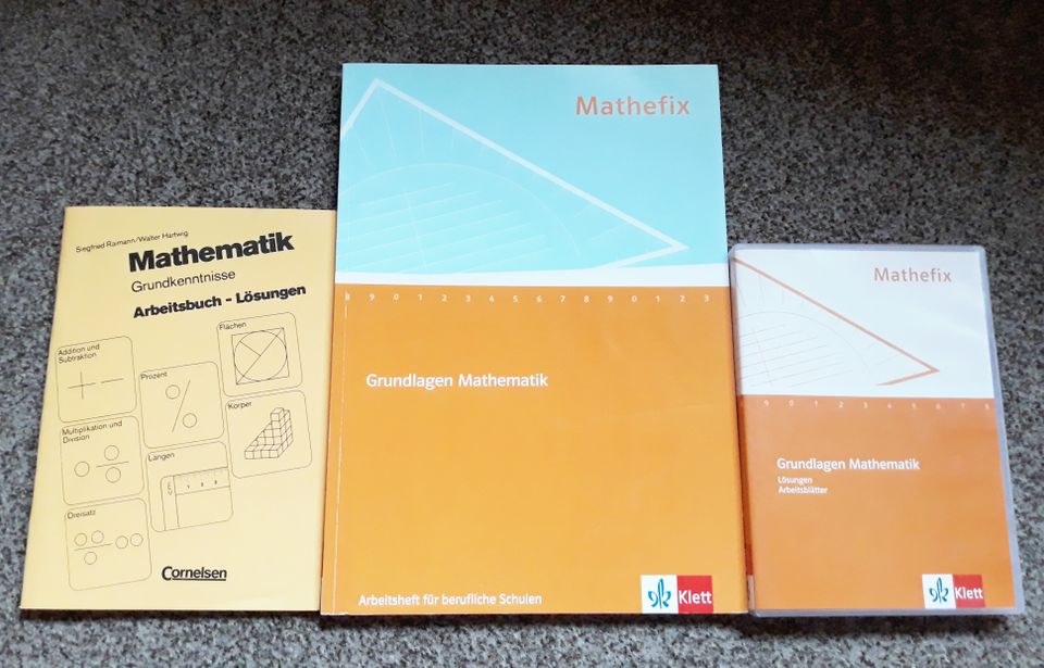 Mathefix Grundlagen Mathematik Arbeitsheft + CD mit Lösungen in Hamburg