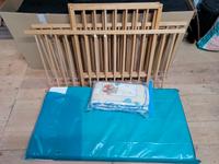 Kinderbett Laufstall Buche 120cm x 60cm Bayern - Ebern Vorschau