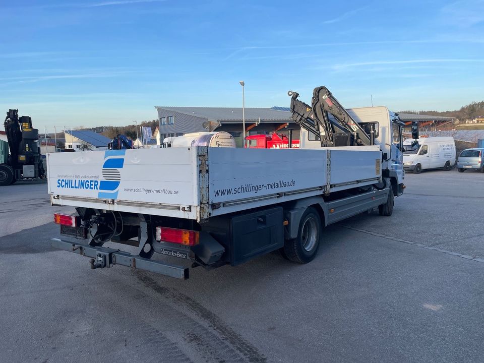 Mercedes-Benz Atego 816 Ladekran Hiab 066 Duo in Ergoldsbach