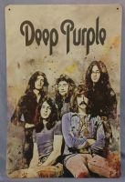 Blechschild Deep Purple 20 x 30cm Wuppertal - Oberbarmen Vorschau