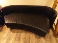 Design Leder Sofa Dreipunkt schwarz Nordrhein-Westfalen - Wilnsdorf Vorschau