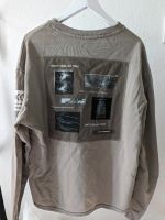 brauner/beiger Sweater mit Applikationen Dresden - Dresden-Plauen Vorschau