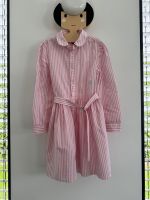 Polo Ralph Lauren Kleid Langarm rosa weiß gestreift Gr. 116 Hessen - Maintal Vorschau
