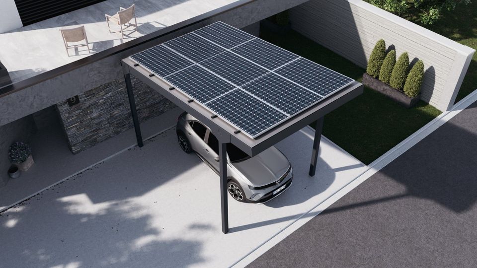 Solar Carport in Jettingen