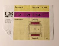 Eintrittskarte WM 1974 Nordrhein-Westfalen - Sonsbeck Vorschau