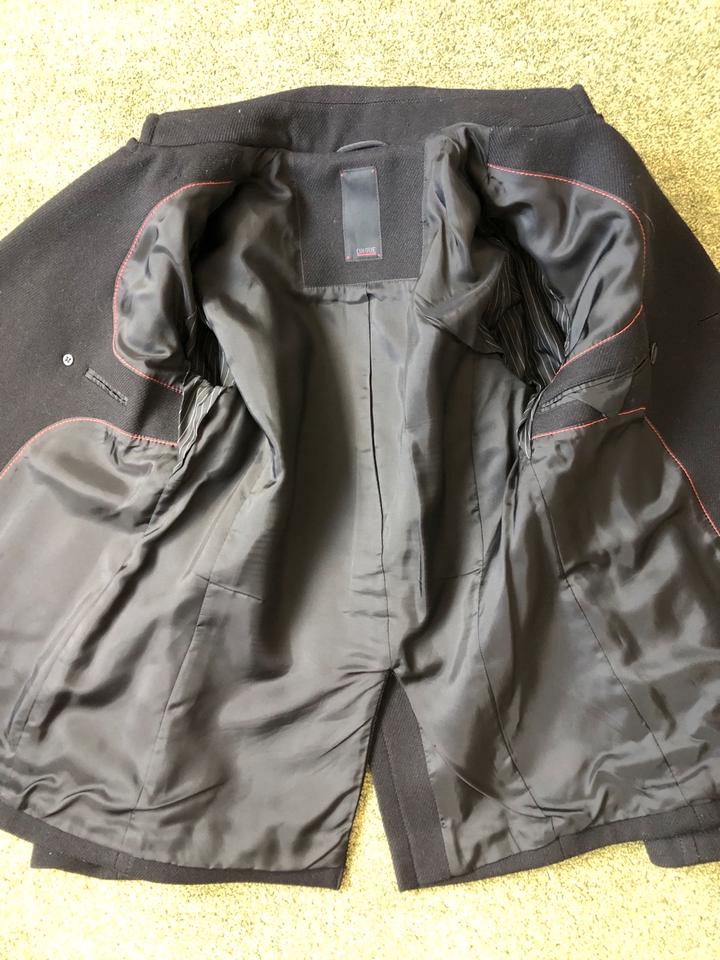 Cinque Sakko Mantel Jacke Blazer schwarz Gr. 46 inkl. Versand in Kleve