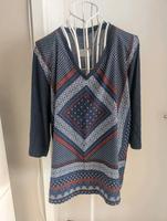 dunkelblau Mustershirt OVS 50 Viskoseshirt München - Sendling-Westpark Vorschau