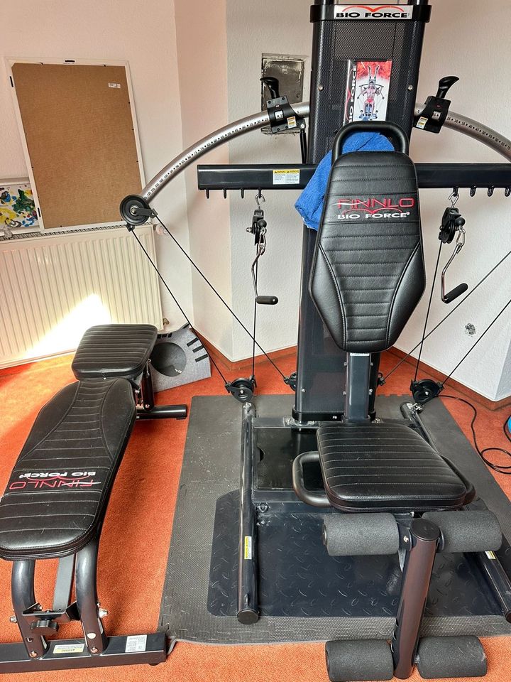 Finnlo Bio Force extrem mit Ancheer Vibrationboard in Bad Sooden-Allendorf