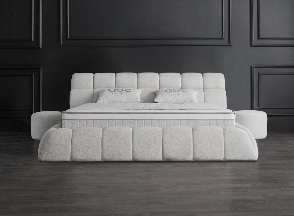 NEU Boxspringbett Tief Beige Creme Bettkasten Bett Matratze in Köln