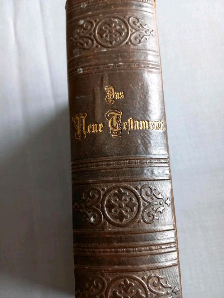 Alte Bibel von? um 1900,? Neues Testament in Bad Zwischenahn