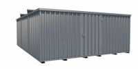 Container Lagerhalle mit Einflügeltür inkl Bodeneinheit 6,5m x 5m Bayern - Mühlhausen i.d. Oberpfalz Vorschau