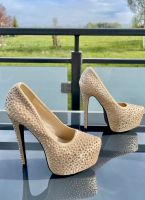 Elegante & verspielte Lieblings Pumps, High Heels mit Perlenbes. Bayern - Geisenfeld Vorschau