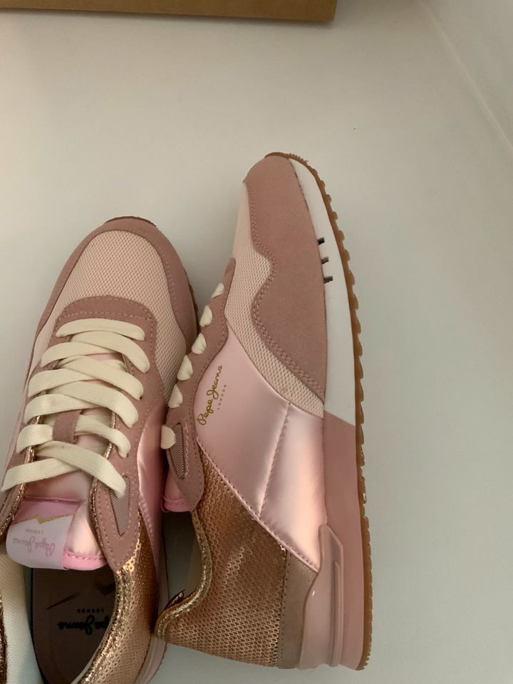 Pepe Jeans London Troy Sneaker PLS31466 rosa Gr. 41 in Cottbus