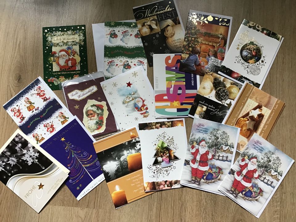 17 Weihnachtskarten, Weihnachten in Zetel