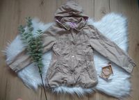 Übergangsjacke Jacke beige leicht Kapuze Mädchen Gr.128 C&A Niedersachsen - Rühen Vorschau