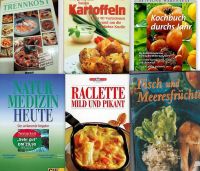 Bücherpaket-rund ums Kochen+Naturmedizin-6 Bücher Sachsen-Anhalt - Vogelsdorf Vorschau