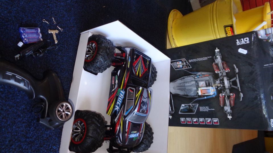 RC Truck,ferngesteuertes Auto,Pistolen /Sender,1/10,Fahrzeug,Neu in Berlin