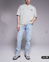 Asos Design, Tapered Jeans in light blue, W38 - L32 Innenstadt - Köln Altstadt Vorschau