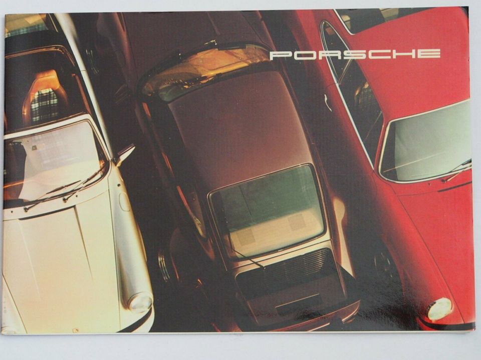 Verkaufe Porsche Prospekt 911, 1976, 32 seitig + technische Daten in Ramerberg