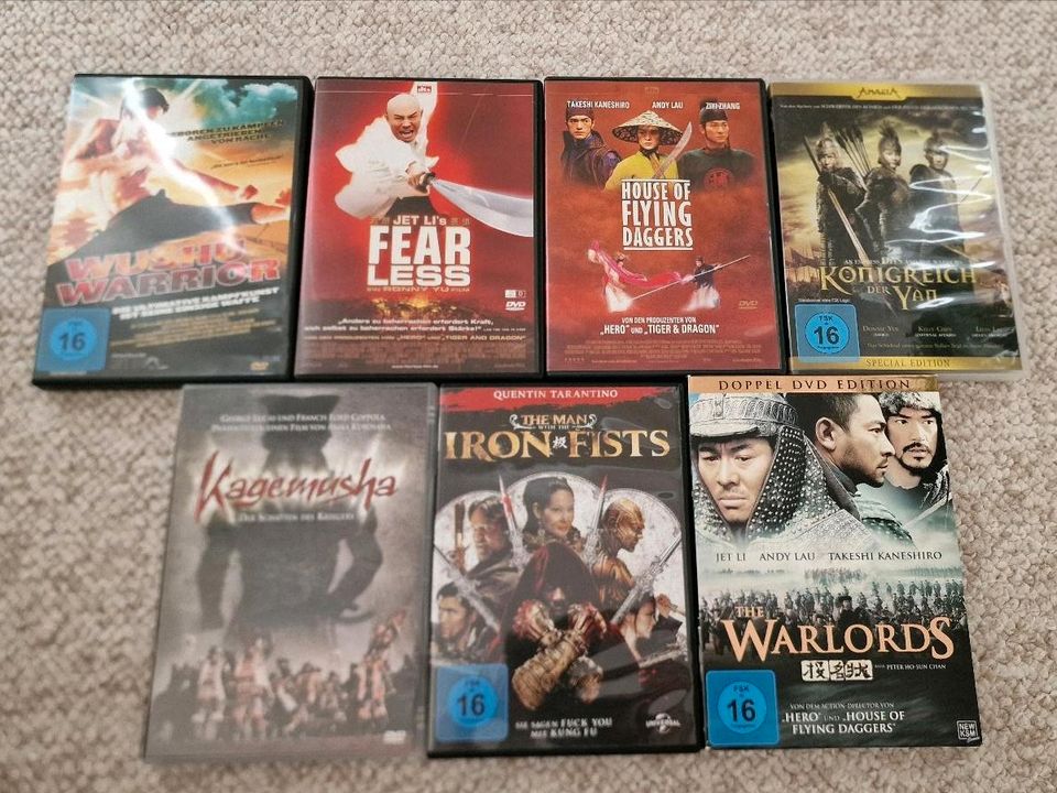 DVD-SAMMLUNG ASIAN , ASIATISCH , DVD in Jena