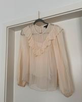 Bluse Sommerbluse Langarm Volant Rüsche Plissee Oberteil Shirt M Köln - Köln Buchheim Vorschau