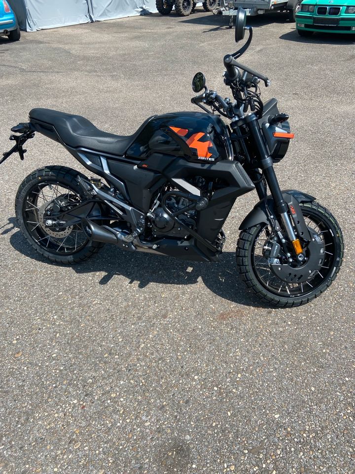 NEU Zontes GK 125 15PS, ABS, Keyless, Speichen, 2 Jahre Garantie in Obersulm