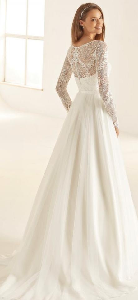 Brautkleid,Gr.42,Hochzeitskleid,ivory,Tüll,Ärmel in Menden