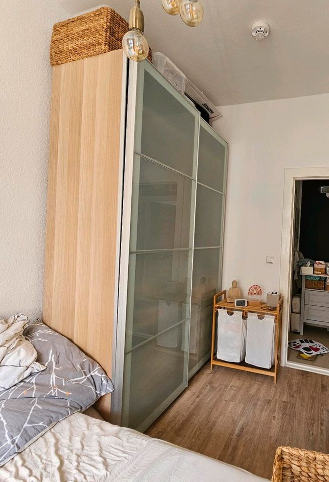 1 Paar Schiebetüren Pax 75 150 cm Ikea Türen Glastüren Schrank in Berlin