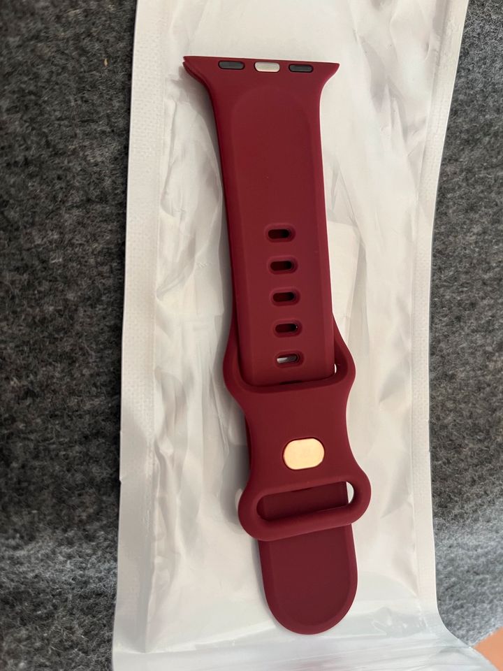 Sport Armband * für Apple Watch * Bordeaux * Neu in Obertraubling