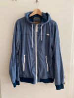 Blaue Übergangsjacke Kapuzenjacke Review Hessen - Hofheim am Taunus Vorschau