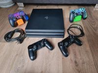 Ps4 Pro 1 TB + 4 Controller + 3 Spiele Nordrhein-Westfalen - Wipperfürth Vorschau