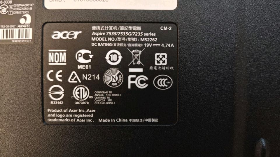Acer Laptop 17 Zoll in Verden